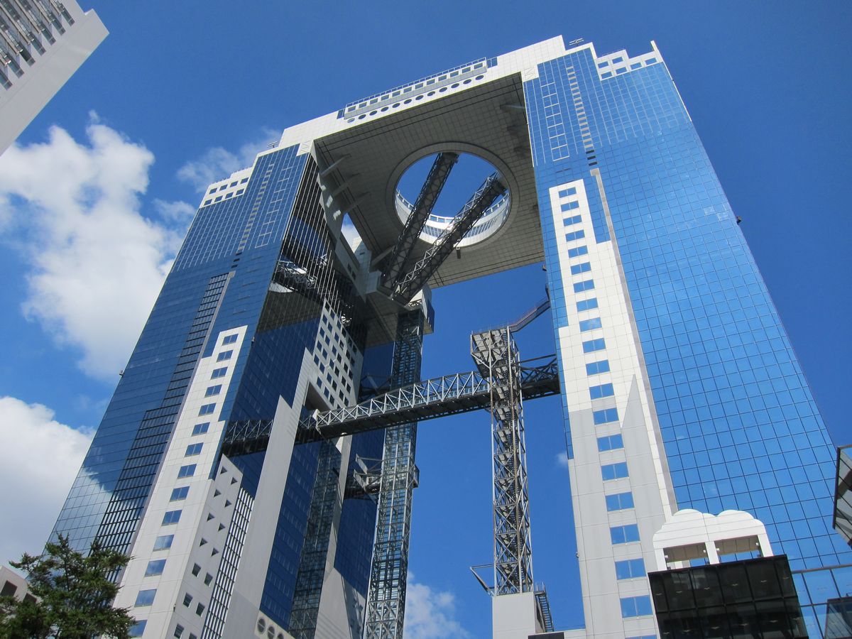Sky building osaka prefecture japan