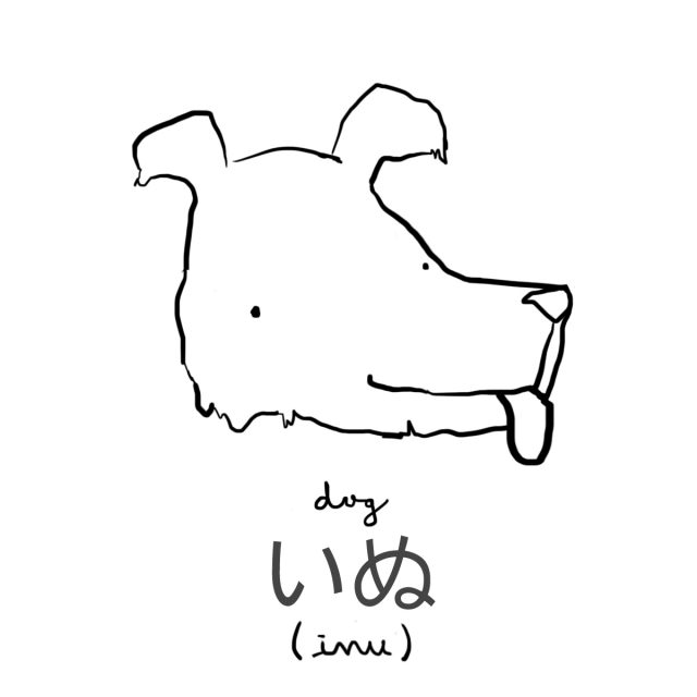 Animal: Dog 犬(いぬ)