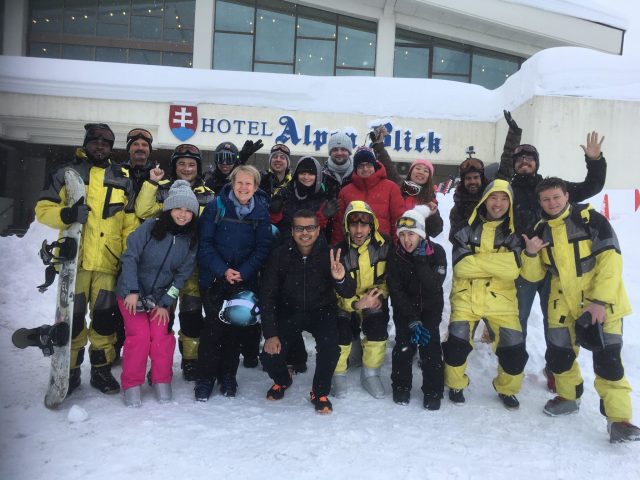 Japanese Language School Ski Event