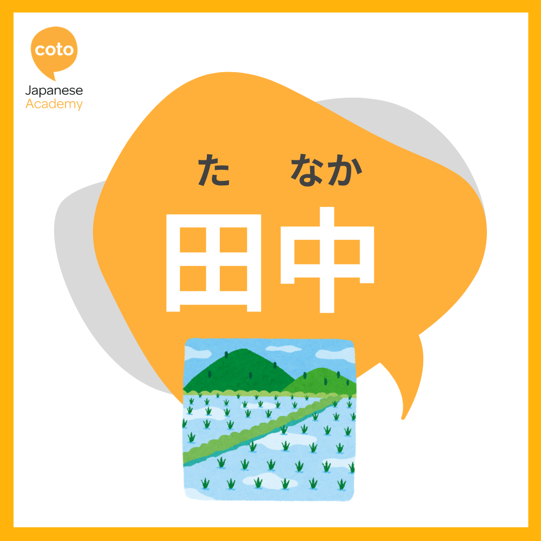 most popular japanese surnames tanaka