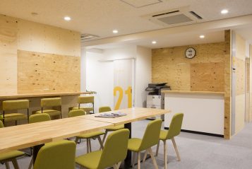 Tokyo Japanese Language School 4th floor student lounge