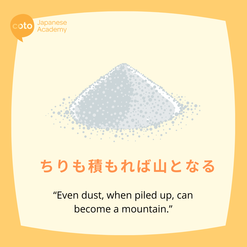 Inspiring Japanese Proverb and Saying