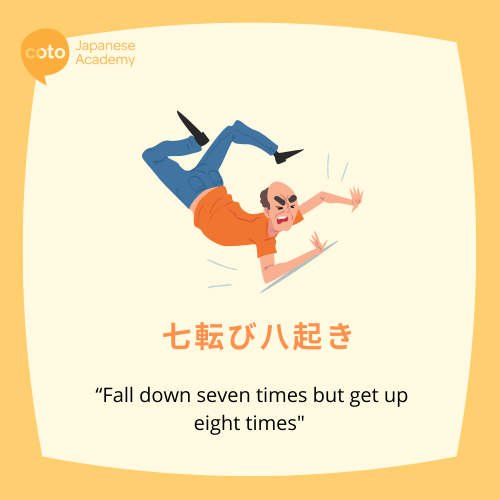 Inspiring Japanese Proverb and Saying