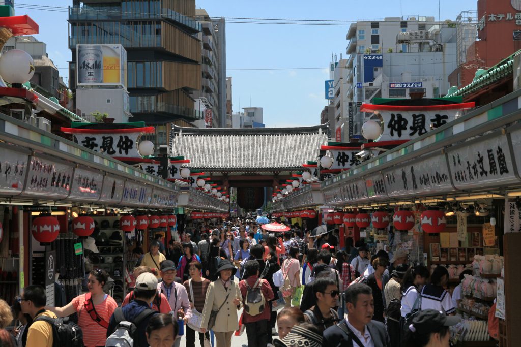 nakamise street asakusa