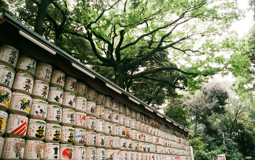 how is japanese sake brewed