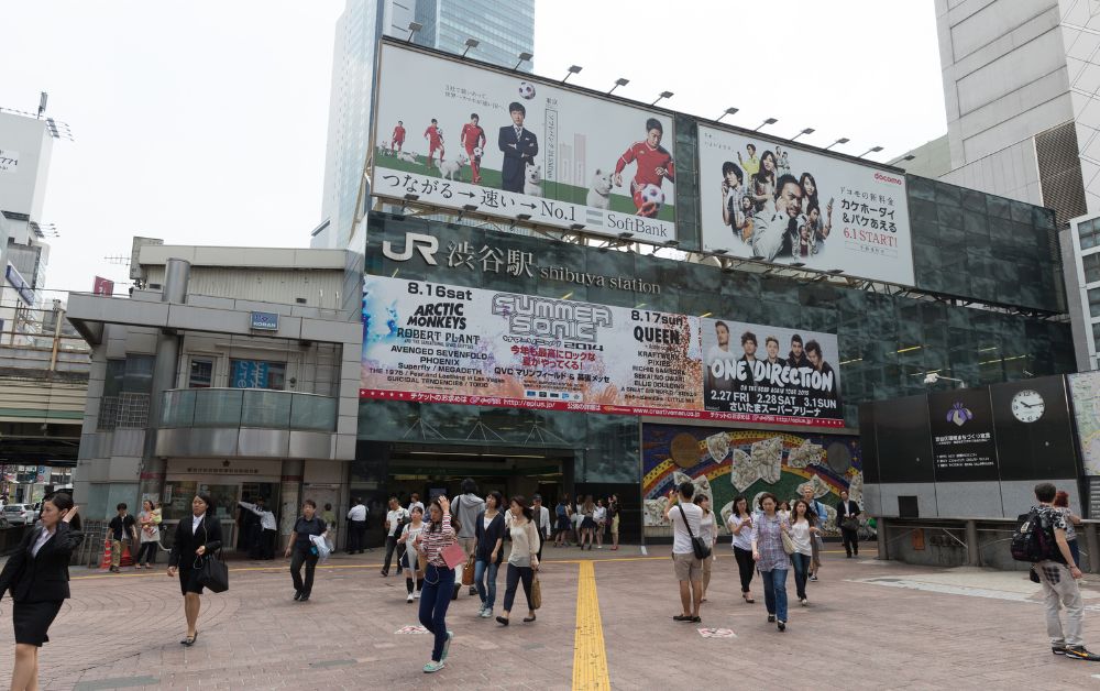shibuya and shinjuku